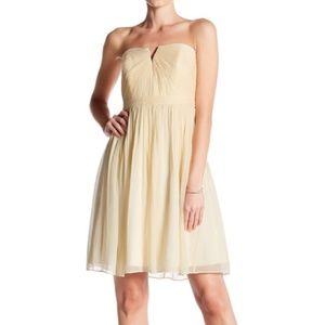 JCrew Nadia dress, champagne NWT